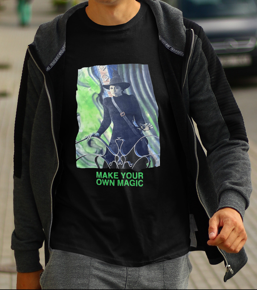 The Wizard Of Oz Make Your Own Magic Wicked Character Image T-Shirt