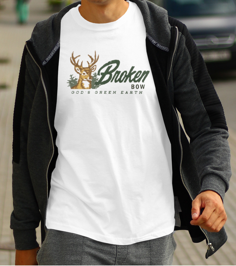 Broken Bow God's Green Earth Deer T-Shirt