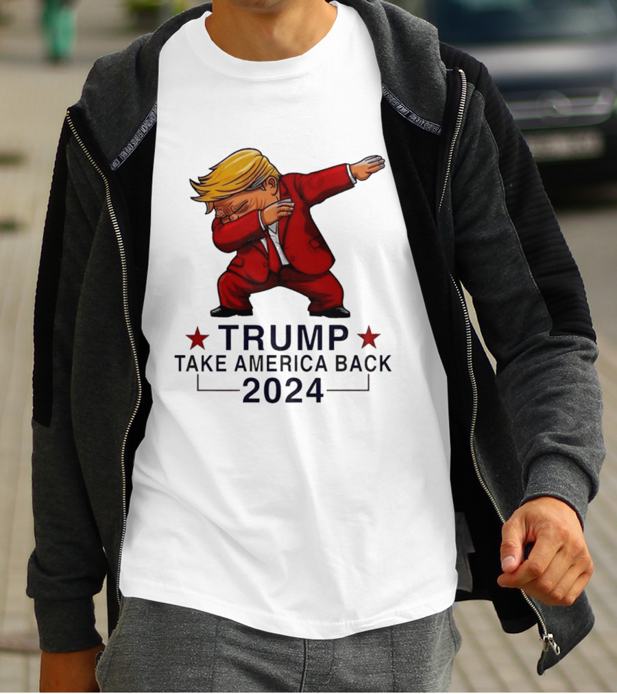 Trump Dabbing Take America Back 2024 T-Shirt