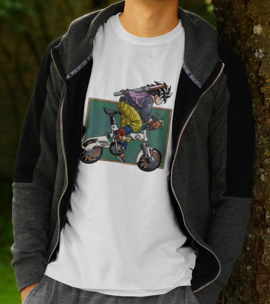 Dragon Ball Z Goku Limited Edition Cycling 34 Capsule Corp T-Shirt