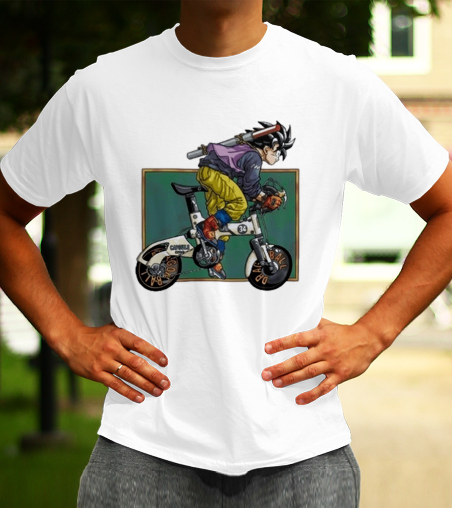 Dragon Ball Z Goku Limited Edition Cycling 34 Capsule Corp T-Shirt