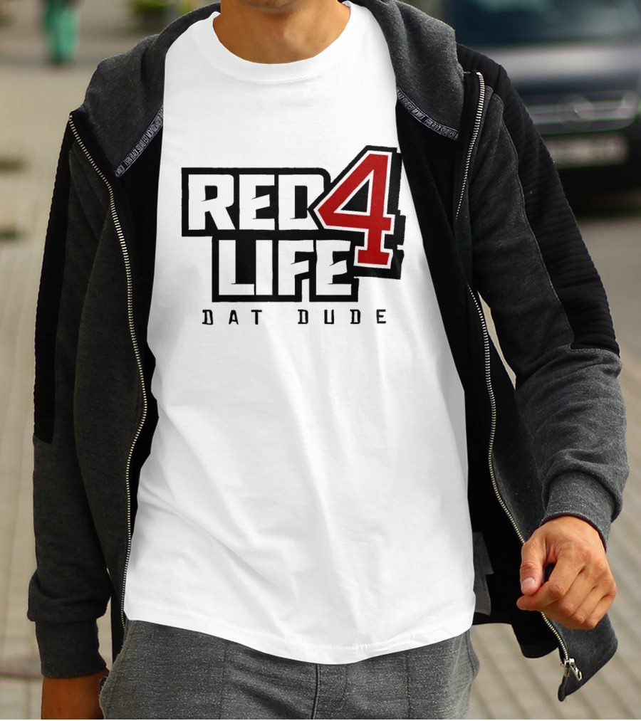 Red4Life Bat Dude Cincinnati Reds Baseball Fan Spirit T-Shirt