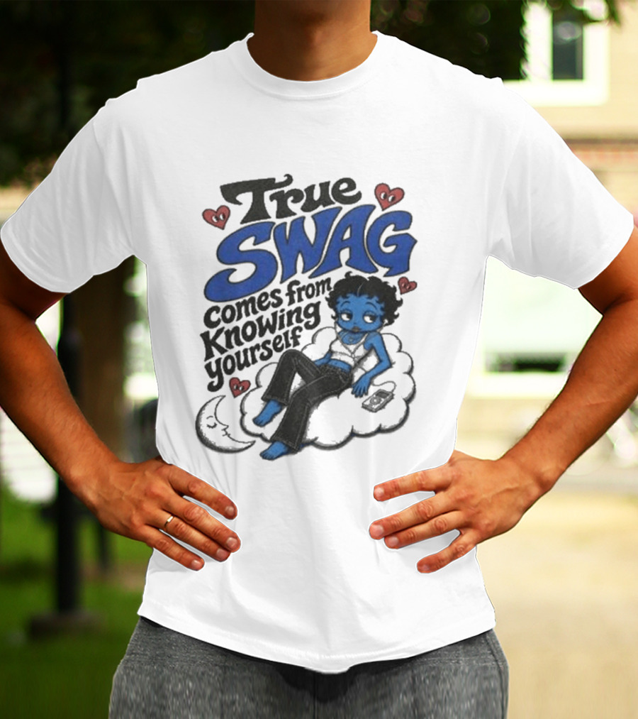 True Swag Comes From Knowing Yourself Third Eye Kingdom Self Knowledge T-Shirt