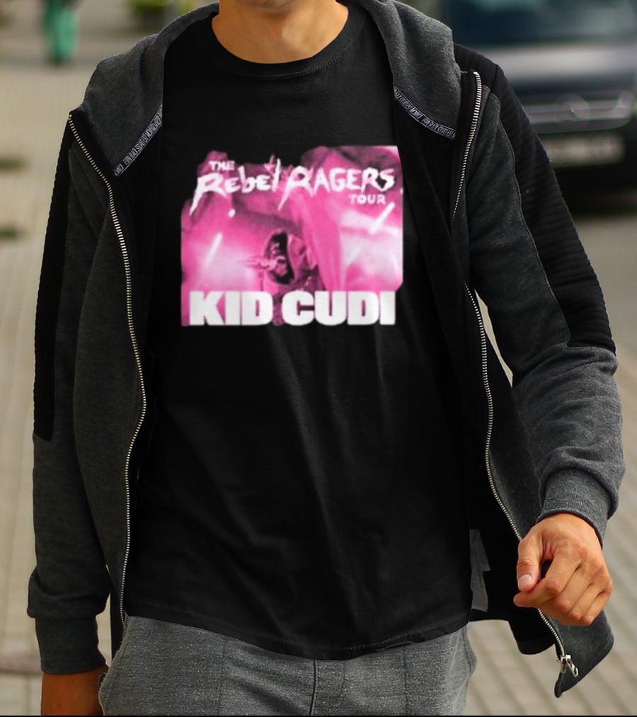 Kid Cudi 2026 The Rebel Ragers Tour Dates T-Shirt