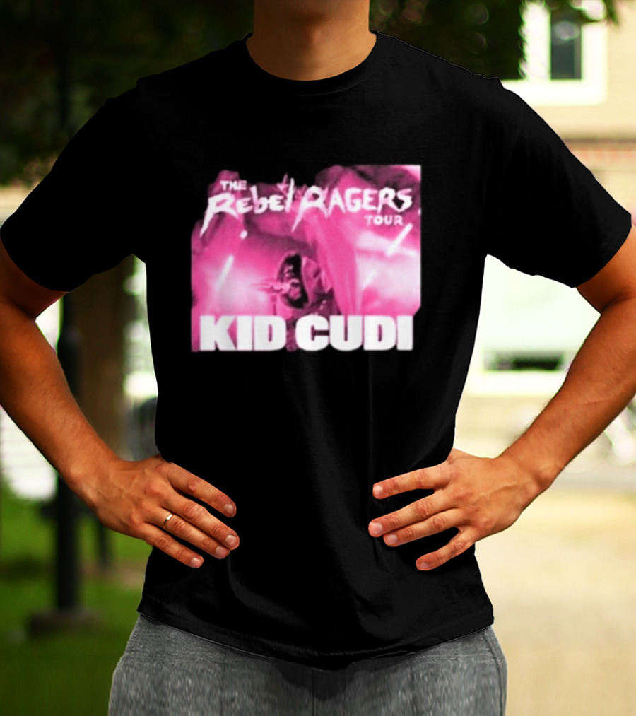 Kid Cudi 2026 The Rebel Ragers Tour Dates T-Shirt