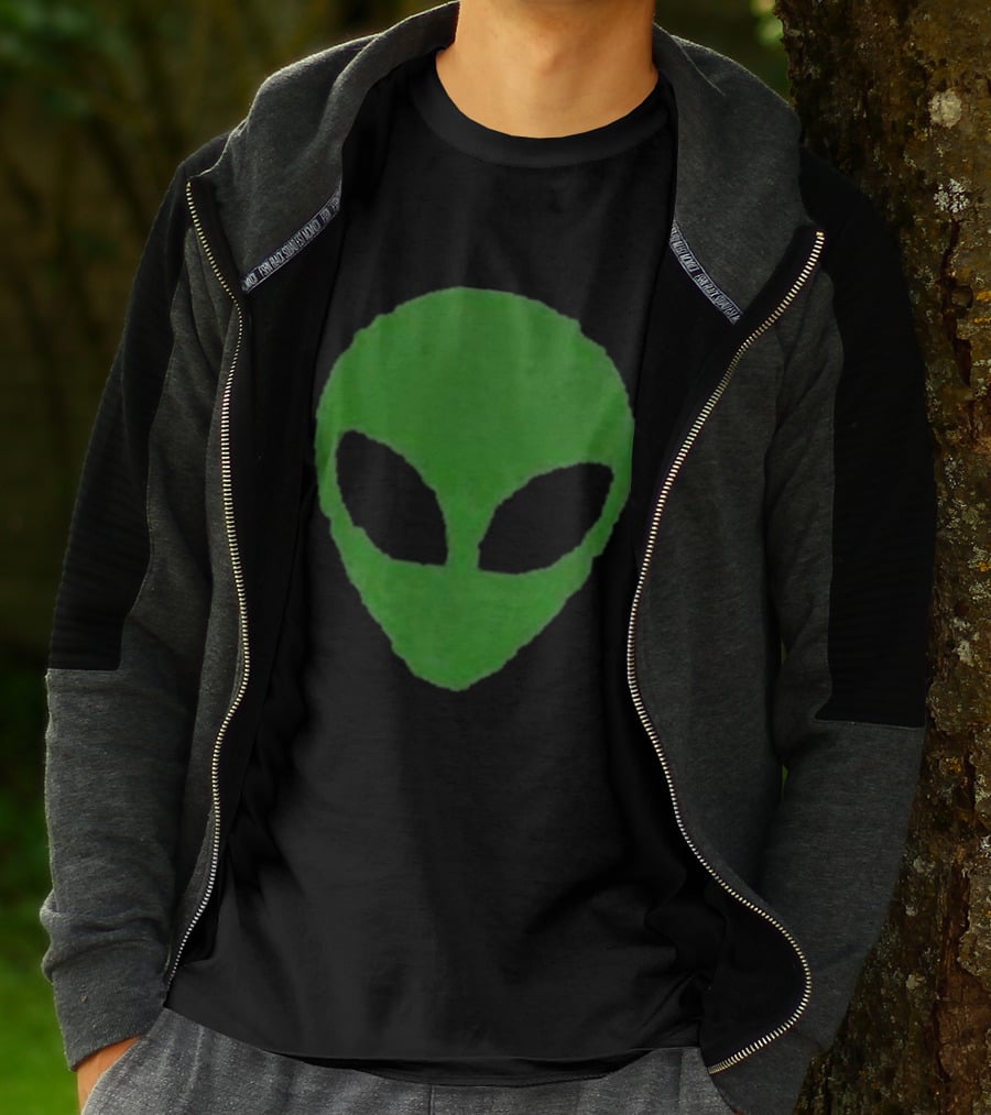 Margo Millet Alien Green Face Money Troubles T-Shirt