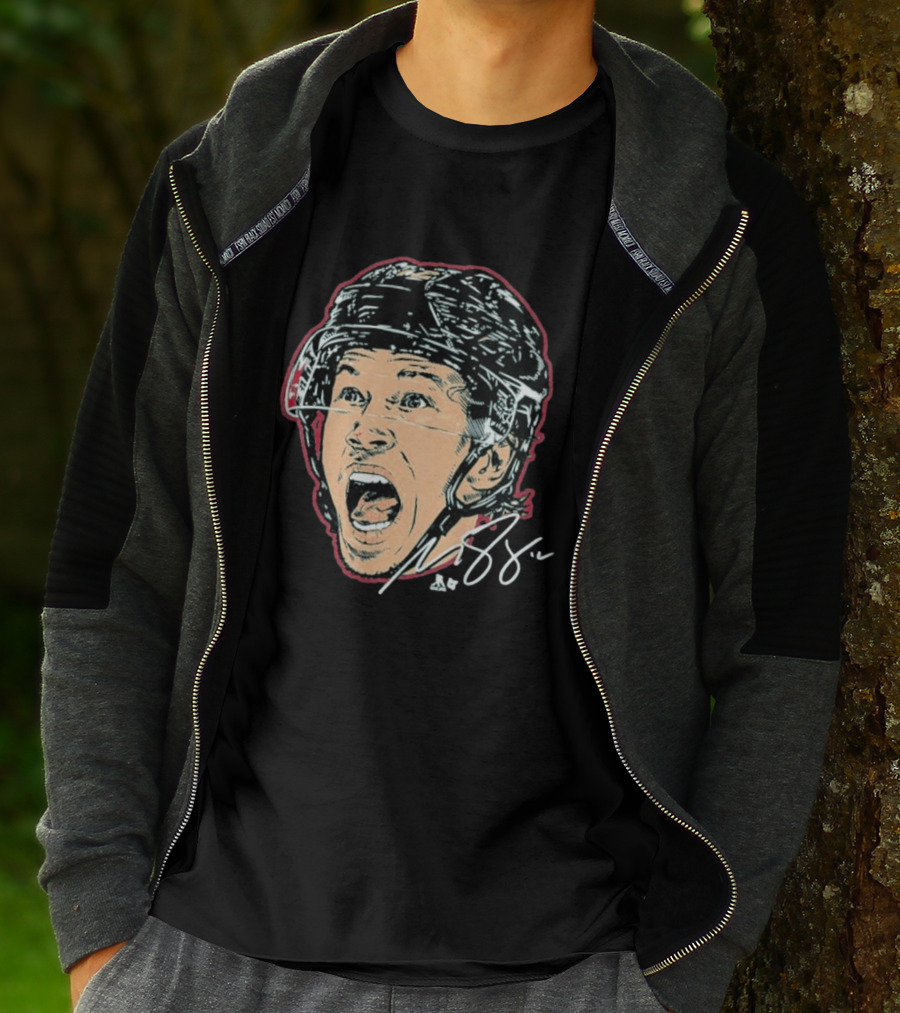 Matt Boldy 12 Swag Head Hockey Player Autograph T-Shirt