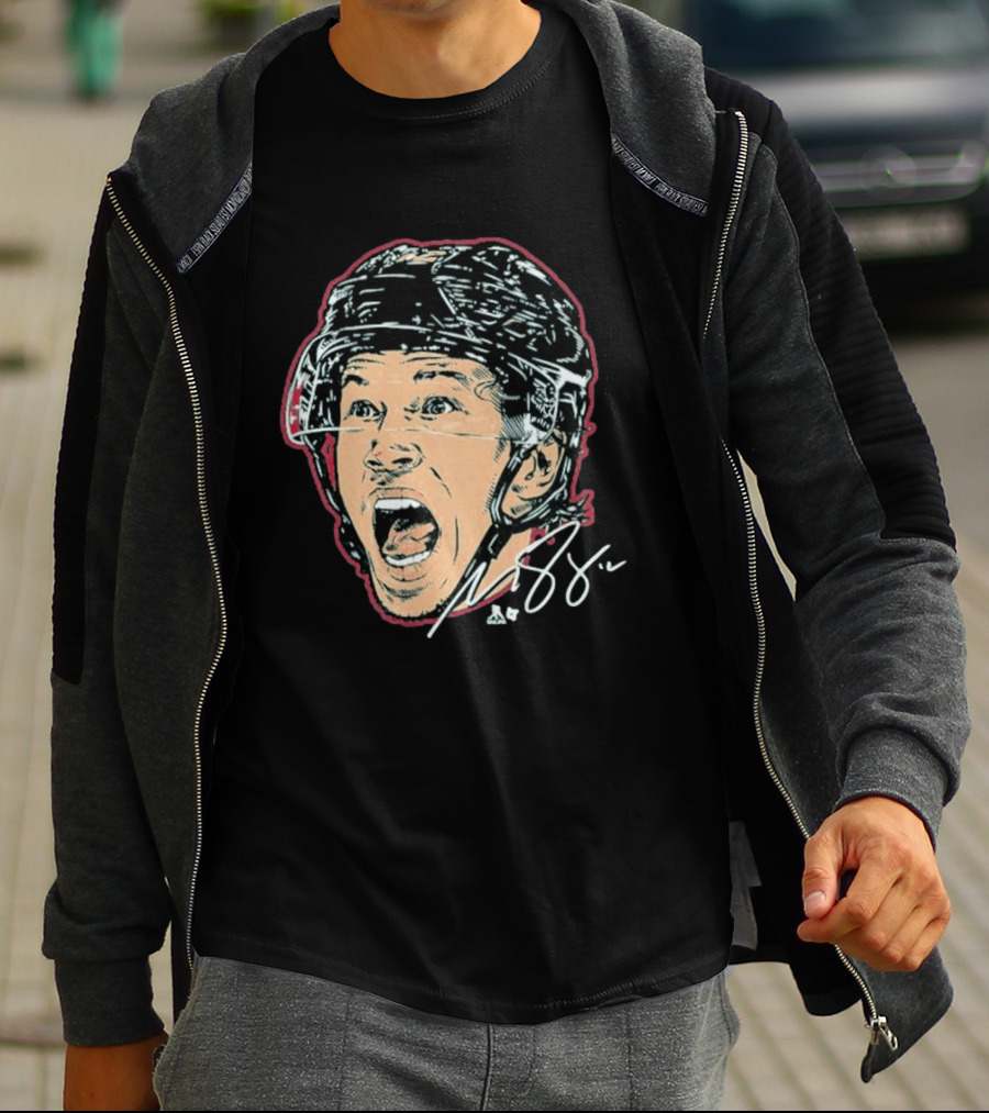 Matt Boldy 12 Swag Head Hockey Player Autograph T-Shirt