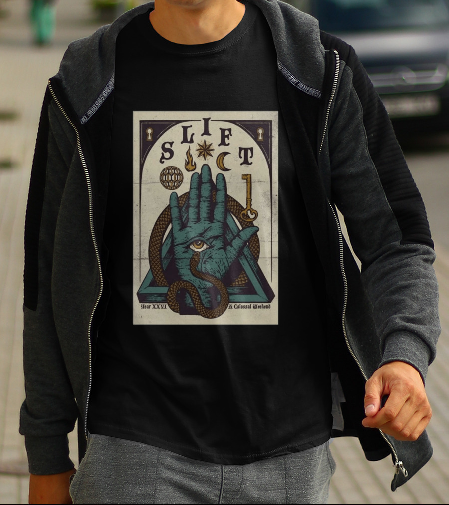 Slift Year XXVI A Colossal Weekend Key T-Shirt