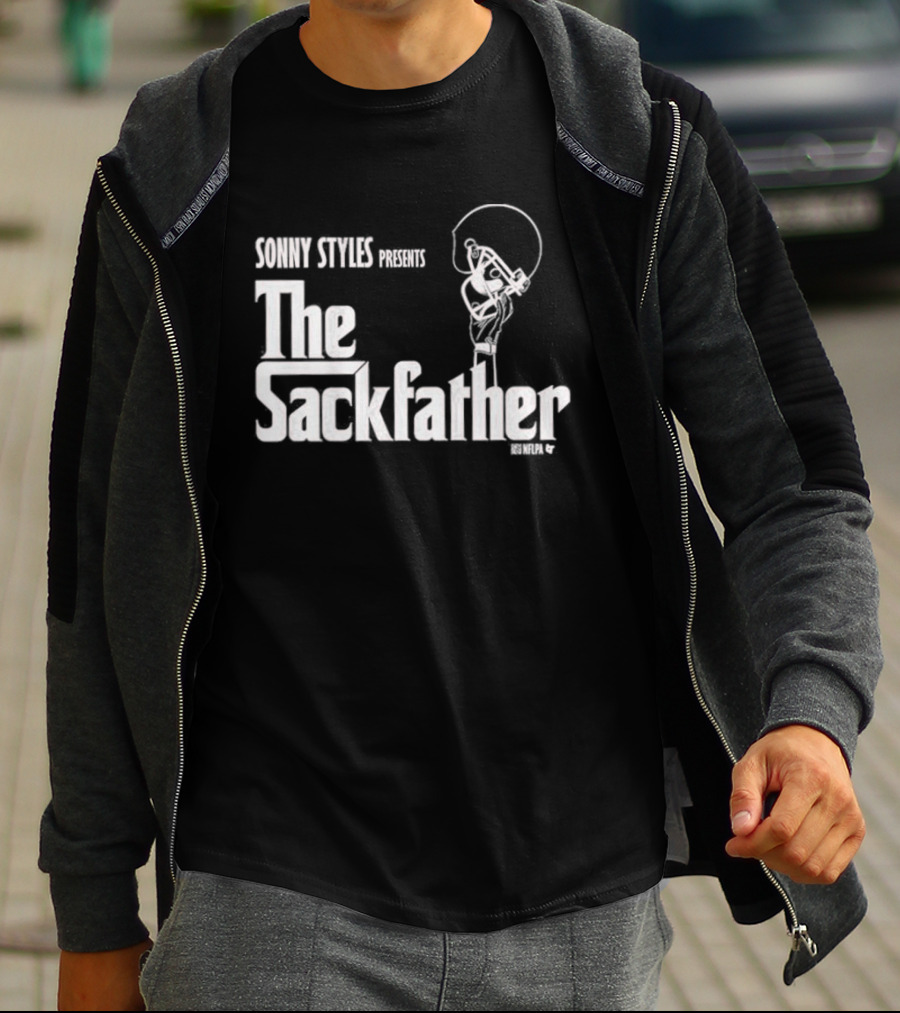 Sonny Styles Presents The Sackfather Helmet T-Shirt