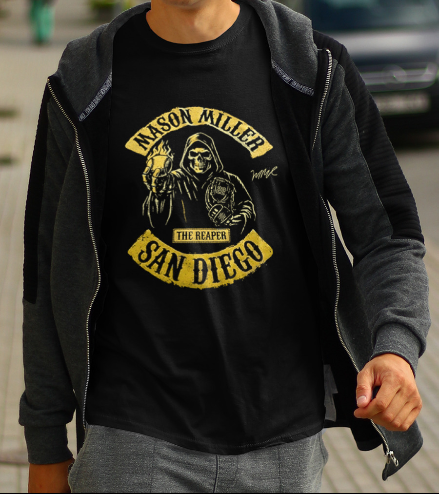 Mason Miller The Reaper San Diego Padres T-Shirt