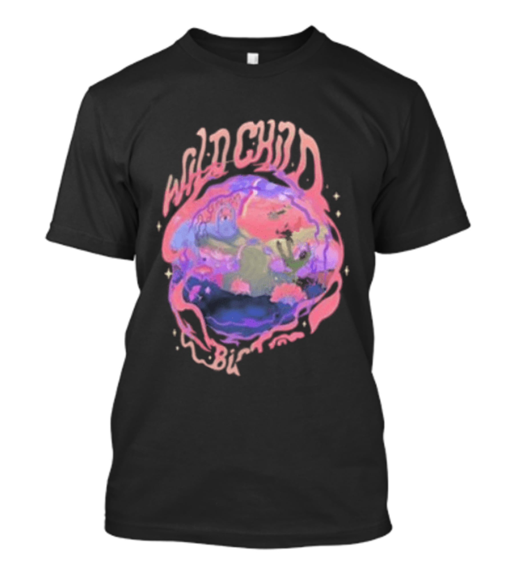 Big Wild Universe 2025 Tour Psychedelic Earth T-Shirt
