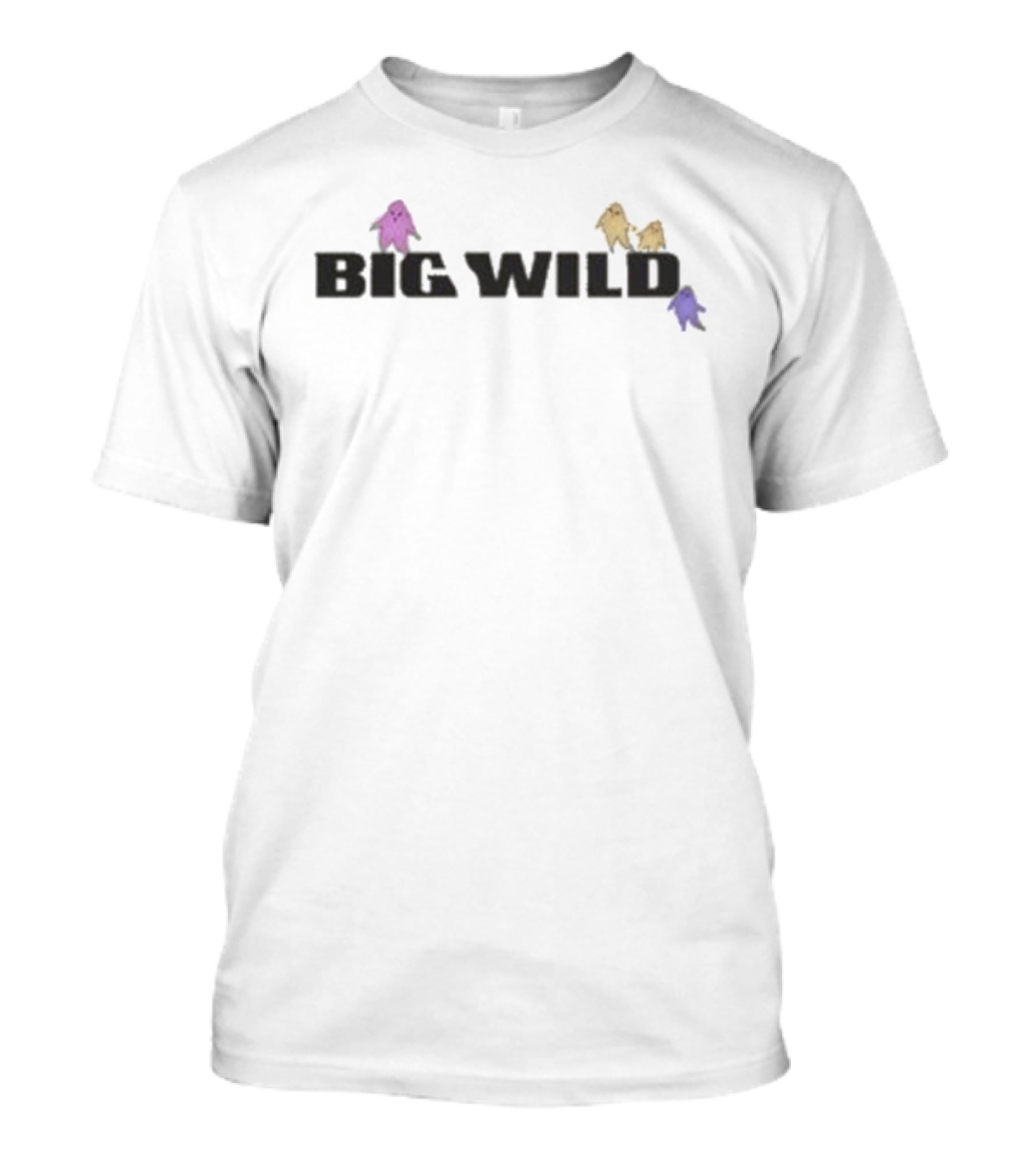 Big Wild Colorful Figures T-Shirt