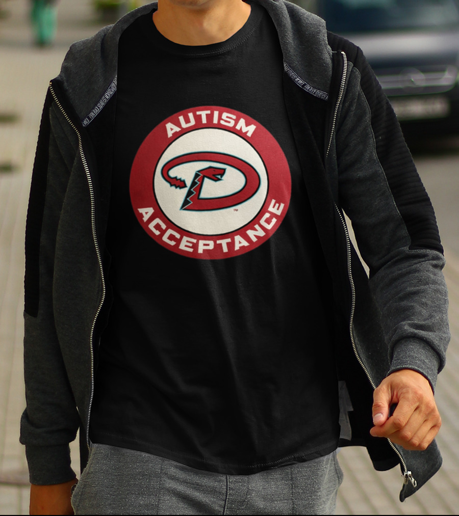 D Backs Autism Acceptance Night Hat Giveaway 2026 T-Shirt