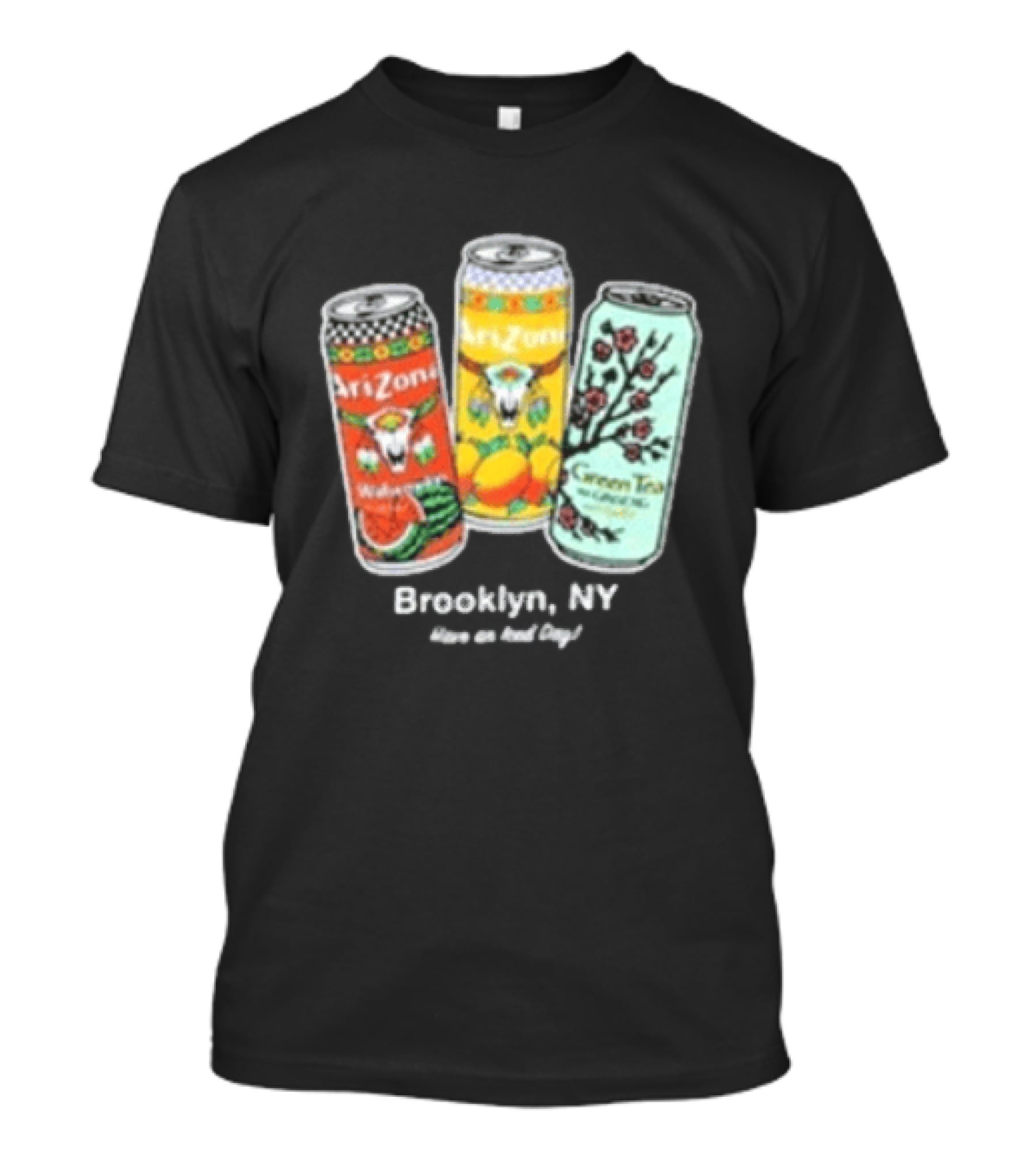 Drinkarizona Black Big Cans In Bin T-Shirt