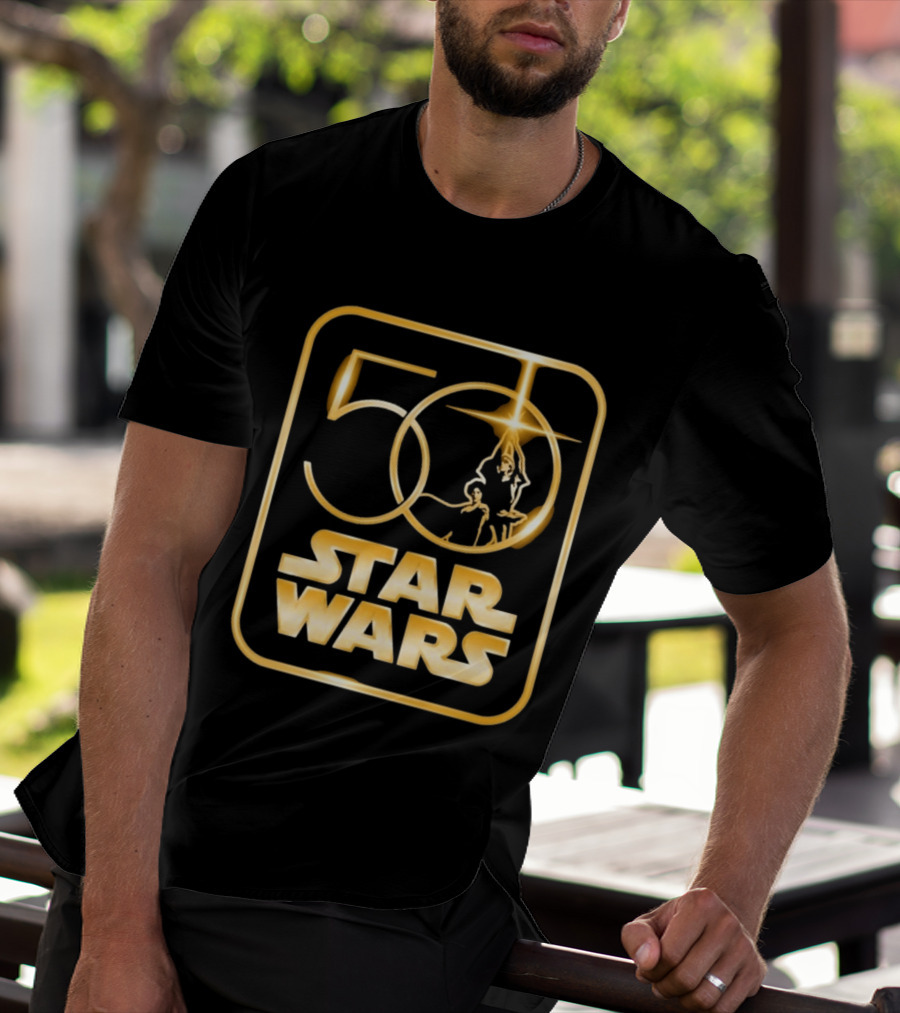 Star Wars 50th Anniversary Golden Celebration T-Shirt