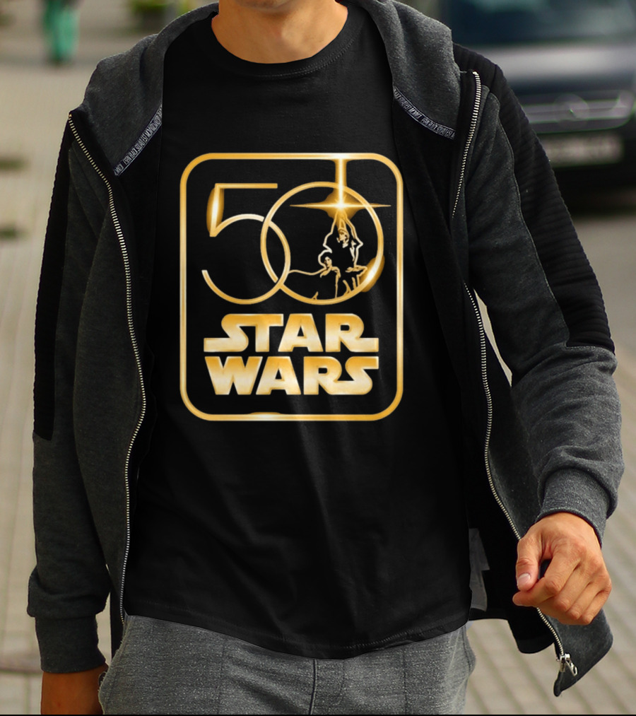 Star Wars 50th Anniversary Golden Celebration T-Shirt