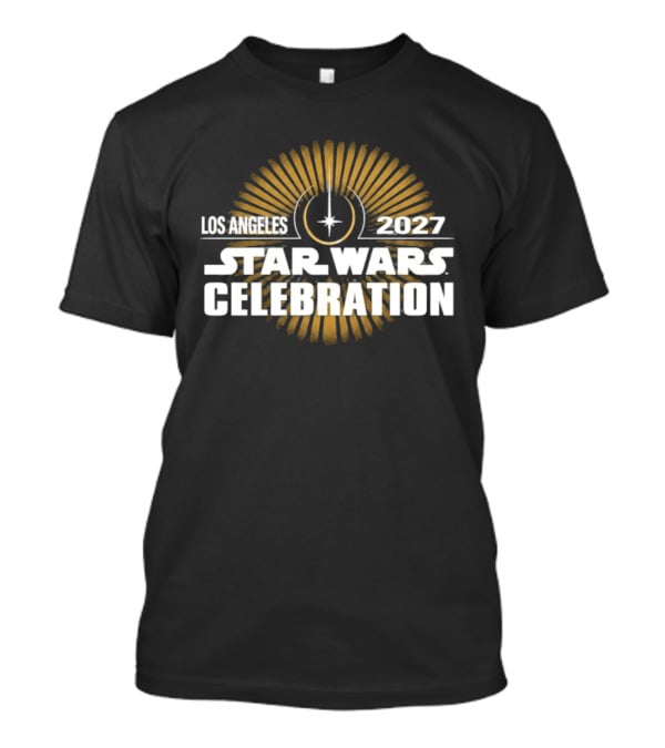 Los Angeles 2027 Star Wars Celebration Sunburst T-Shirt
