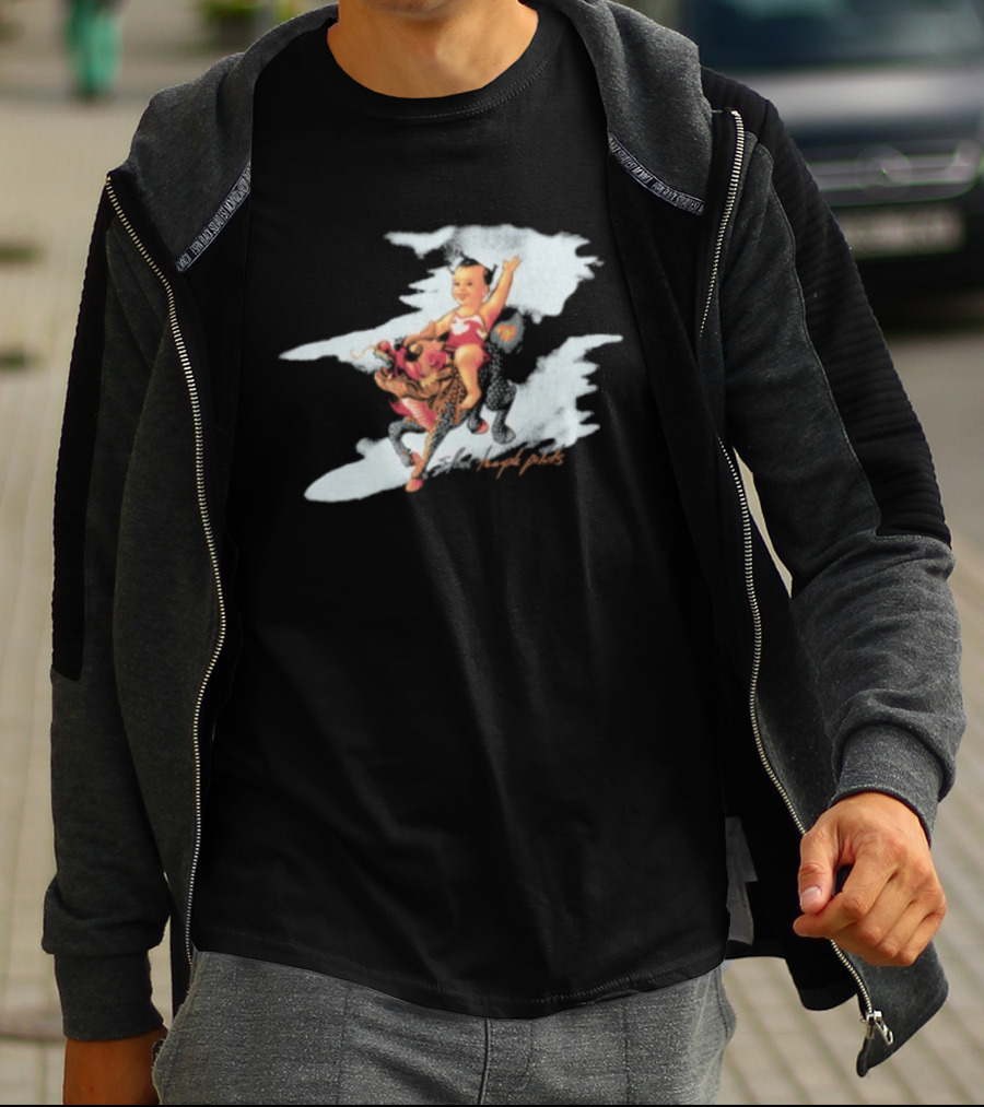 Stone Temple Pilots Tiny Music Tour Baby Angel Design 1994 T-Shirt