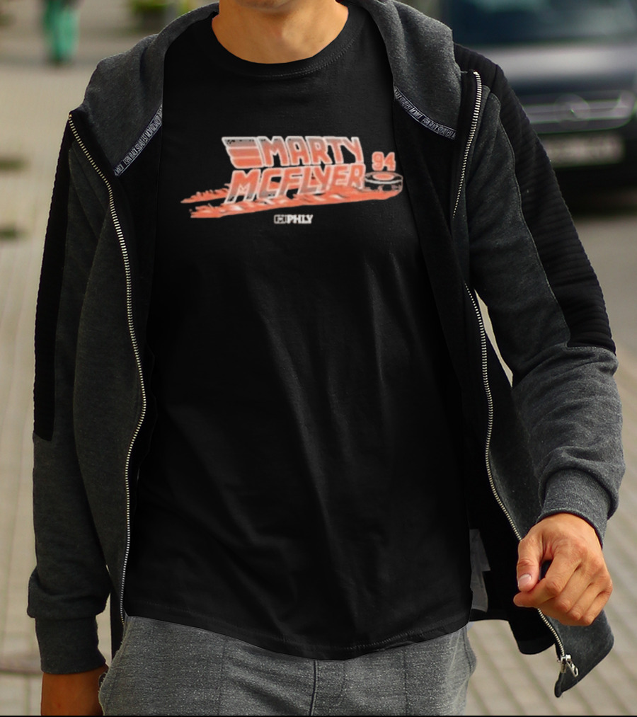 Marty McFlyer 94 Allcity Network Phly McFly T-Shirt