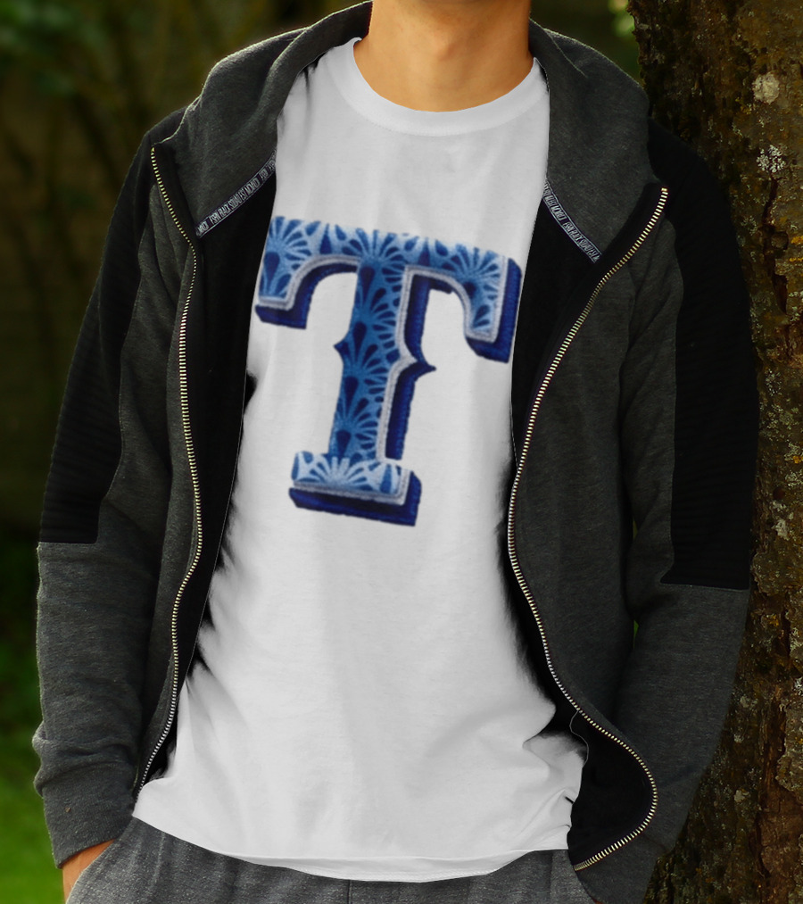 2026 Rangers Mexican Heritage Hat Giveaway T-Shirt