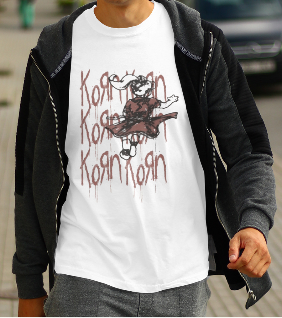 Korn Follow The Leader Drip T-Shirt