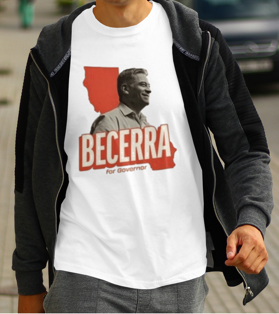 Becerra For Governor Xavier Becerra Election Photo T-Shirt