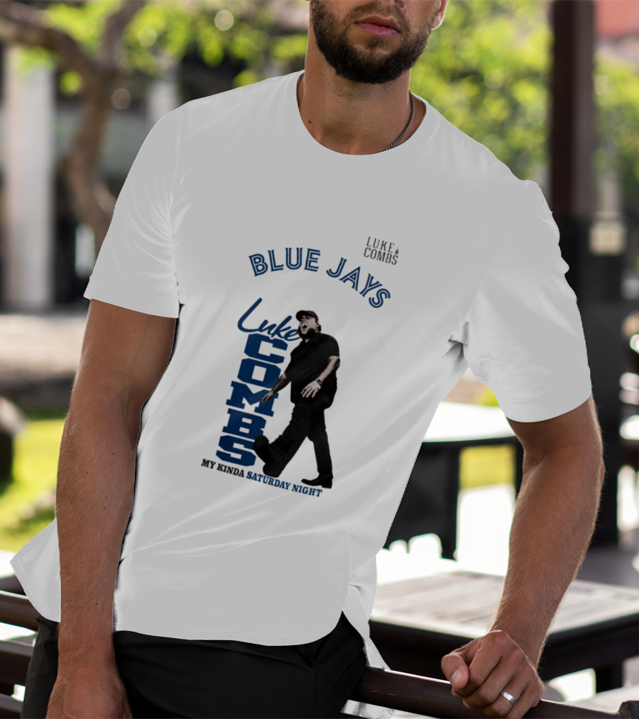 Blue Jays Luke Combs Saturday Night Toronto 2026 Tour Concert T-Shirt