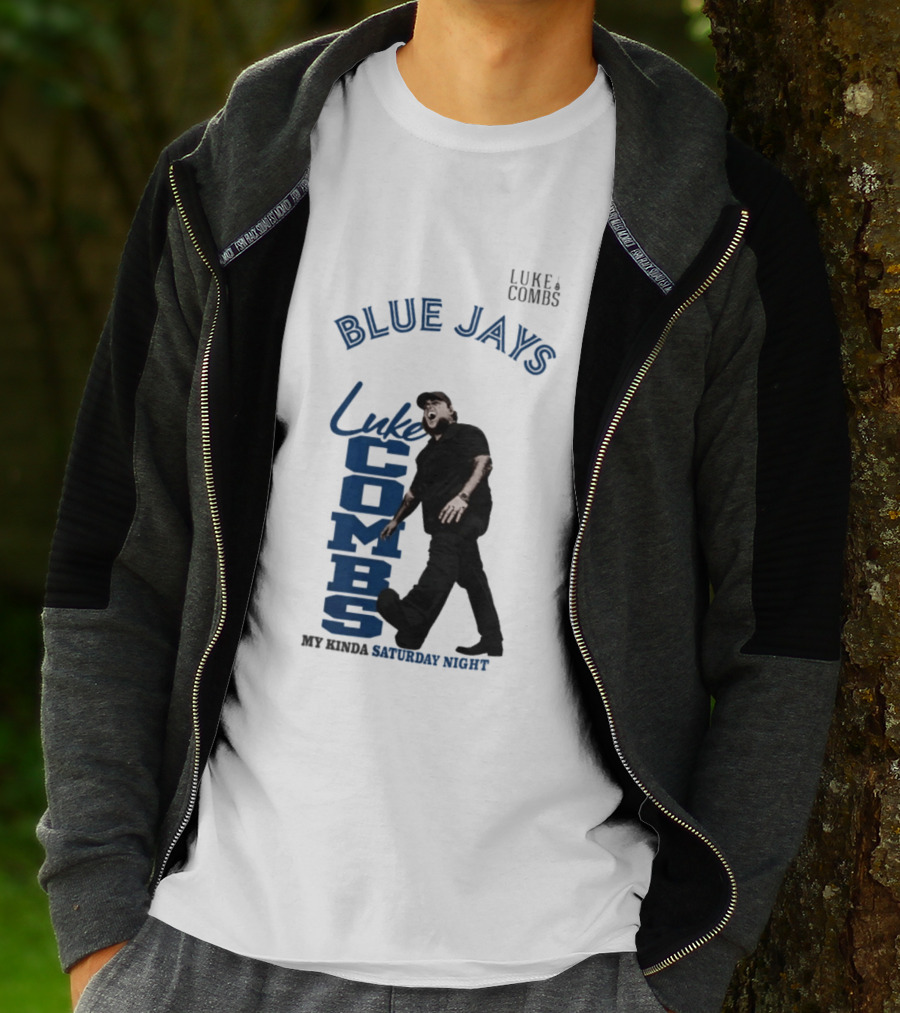Blue Jays Luke Combs Saturday Night Toronto 2026 Tour Concert T-Shirt