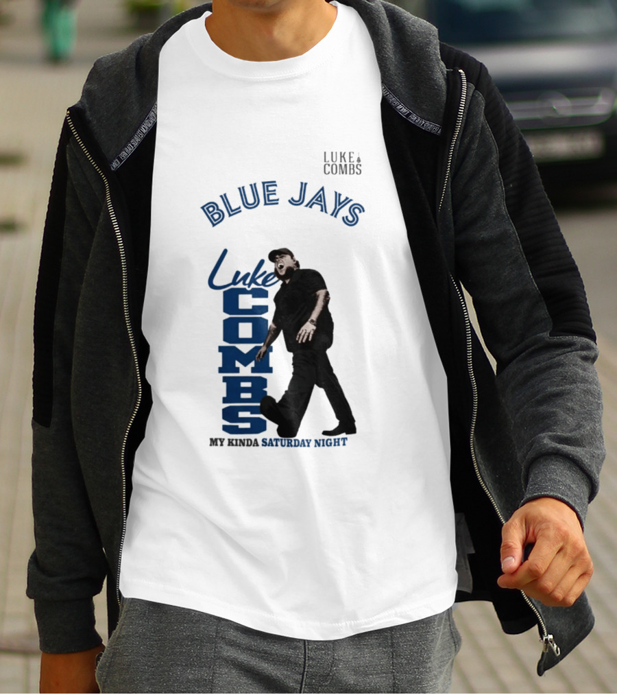 Blue Jays Luke Combs Saturday Night Toronto 2026 Tour Concert T-Shirt