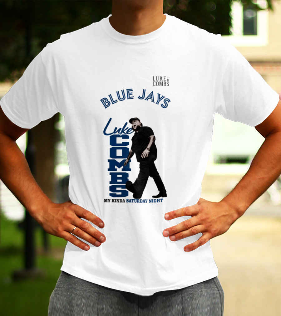 Blue Jays Luke Combs Saturday Night Toronto 2026 Tour Concert T-Shirt