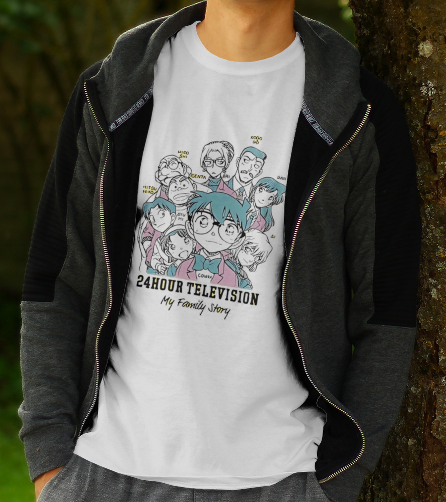 24hour Television Conan Edogawa My Family Story T-Shirt
