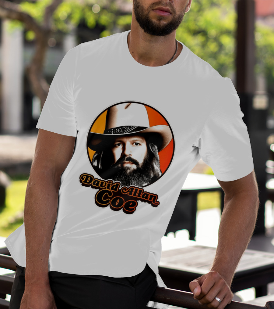 David Allan Coe Memories Legend RIP Cowboy Hat T-Shirt