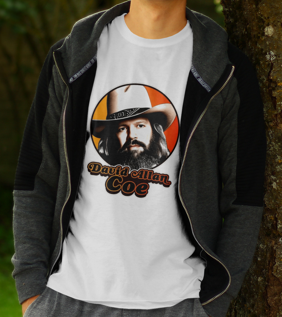 David Allan Coe Memories Legend RIP Cowboy Hat T-Shirt