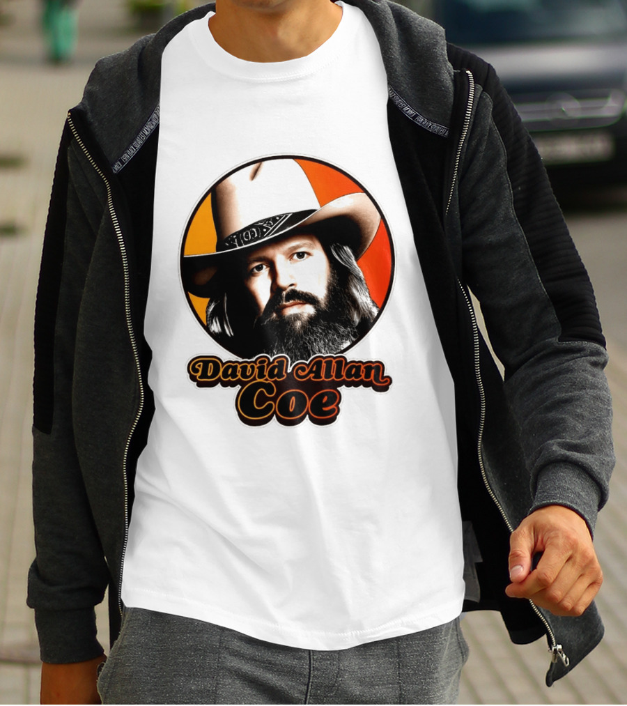 David Allan Coe Memories Legend RIP Cowboy Hat T-Shirt