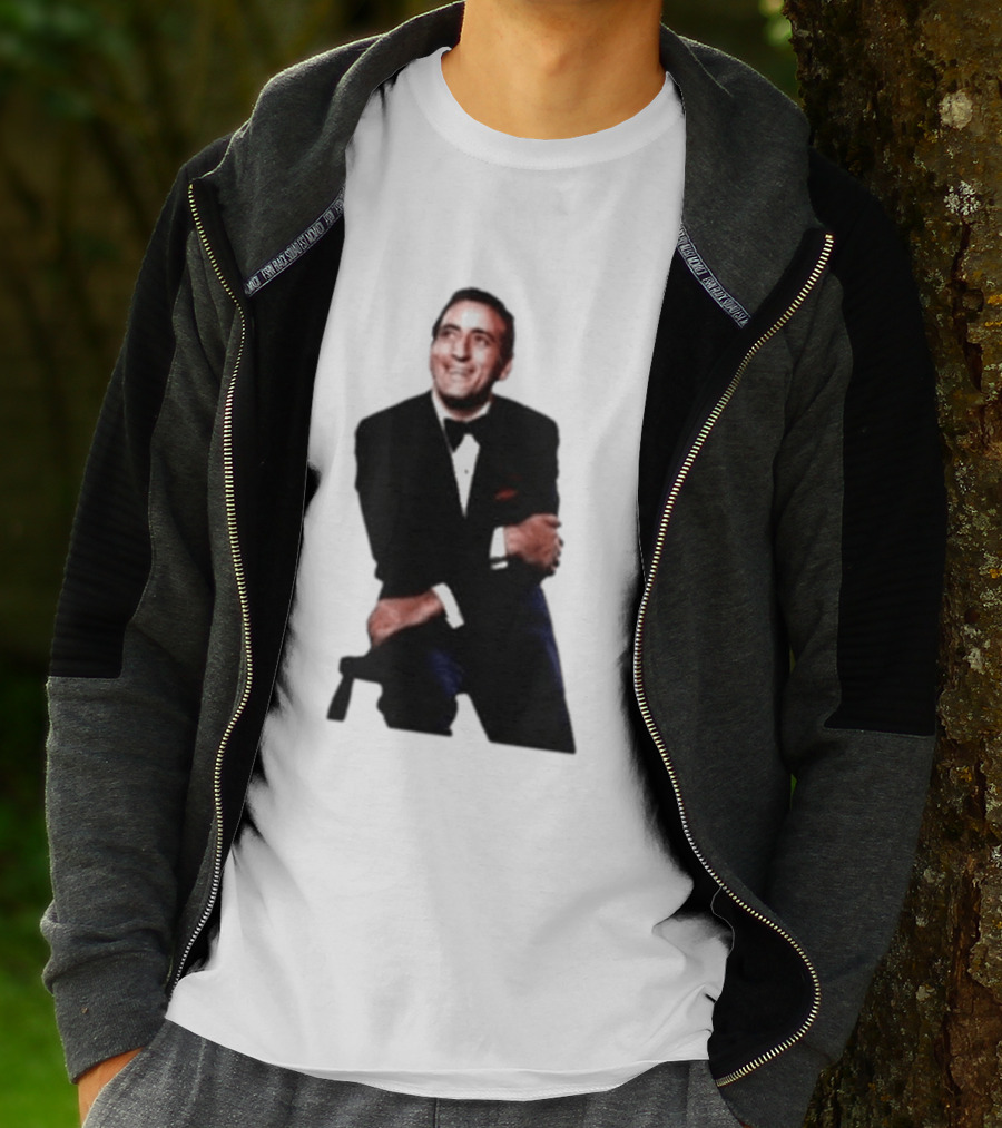 Tony Bennett The Way You Look Sitting Pose T-Shirt