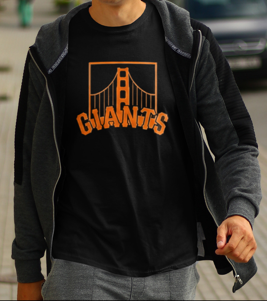 2026 Giants Mini Cooler Cup Golden Gate Bridge T-Shirt