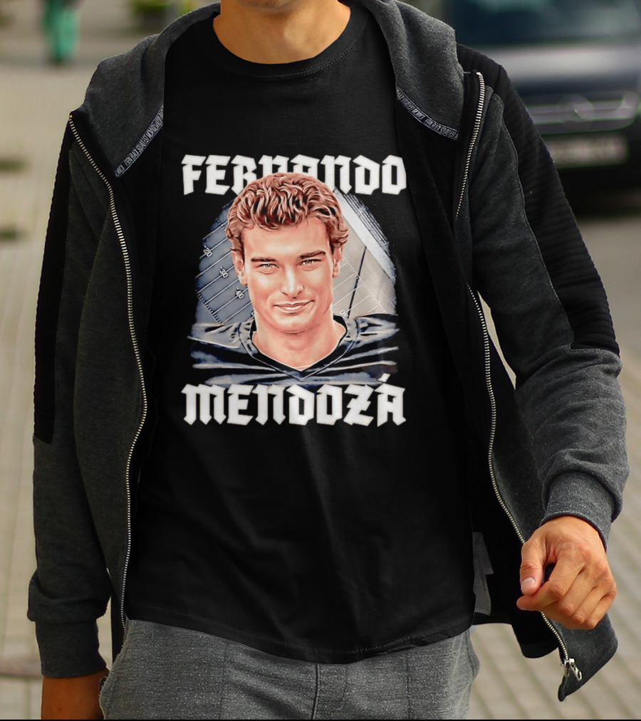 Fernando Mendoza Las Vegas Raiders Raider Nation Quarterback T-Shirt