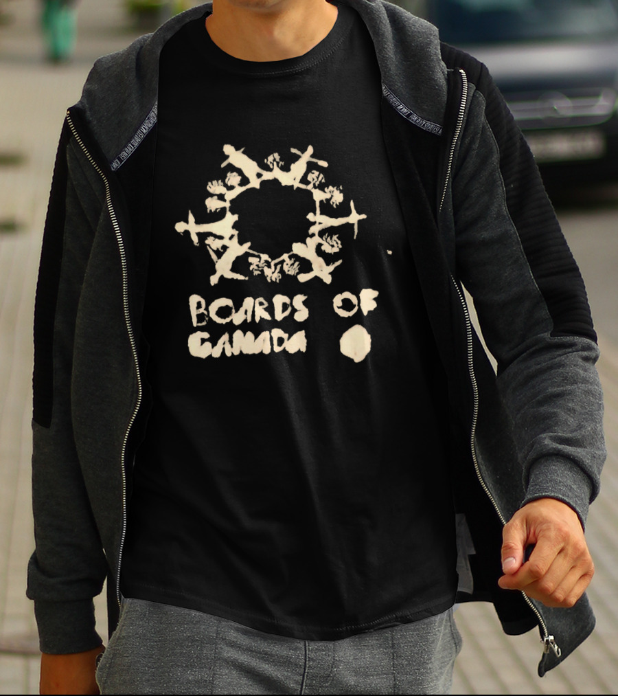 Boards Of Canada Airplane Circle T-Shirt