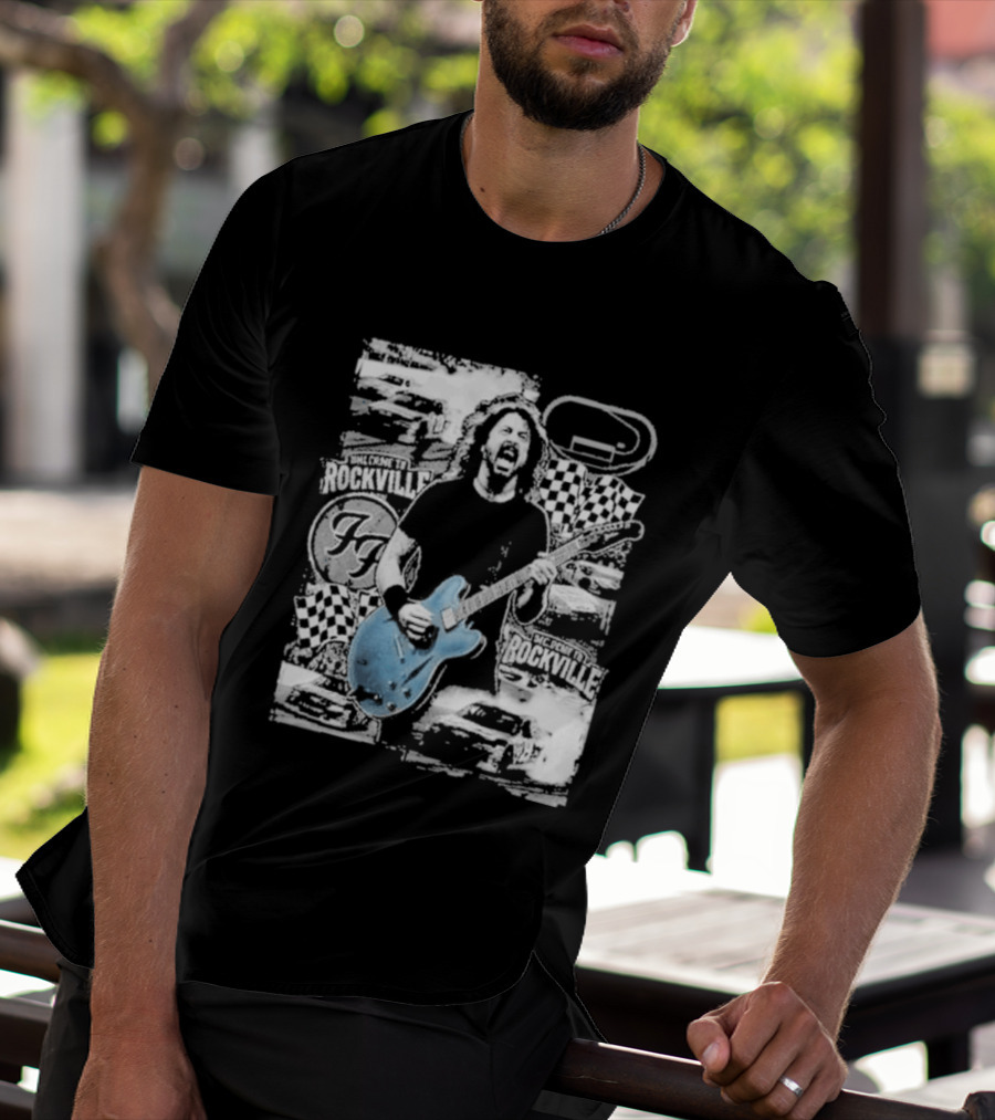 Foo Fighters Welcome To Rockville 2026 May 8 Daytona International Speedway NASCAR Daytona 500 T-Shirt