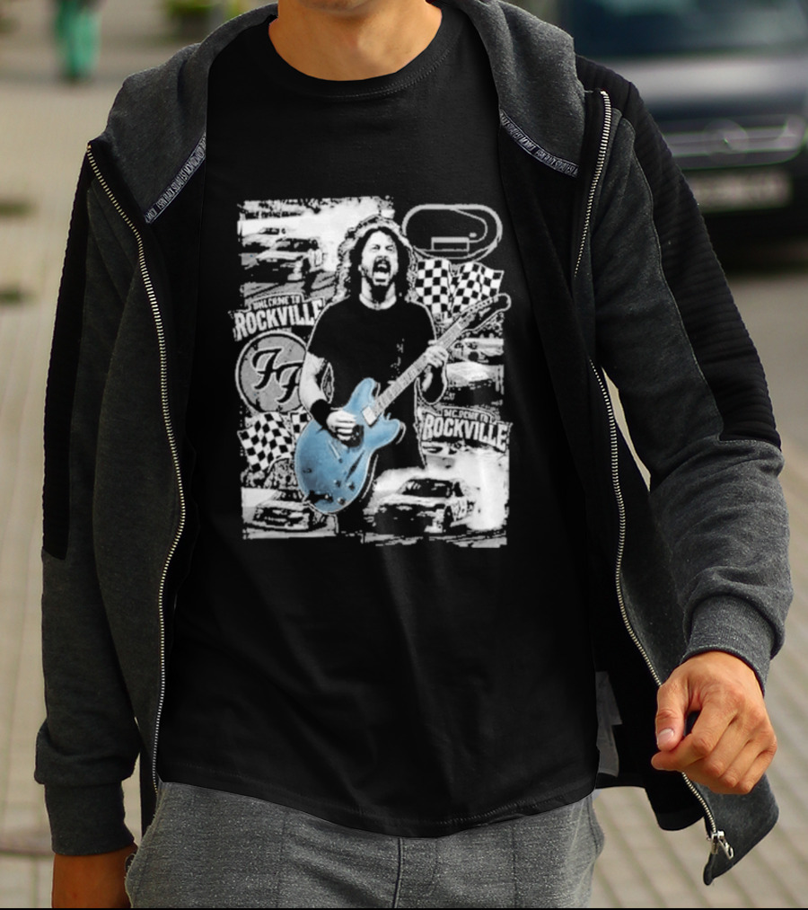 Foo Fighters Welcome To Rockville 2026 May 8 Daytona International Speedway NASCAR Daytona 500 T-Shirt