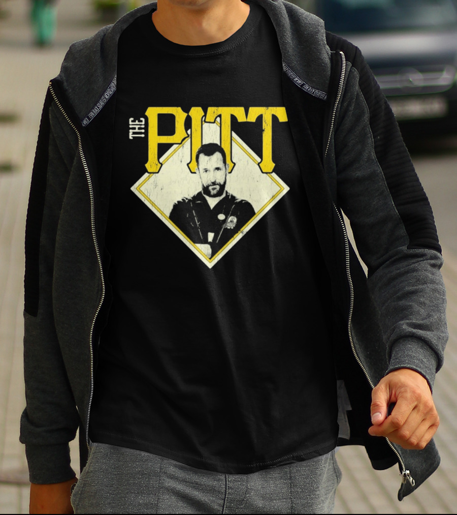 Robby The Pitt Vintage Style FSG Prints T-Shirt