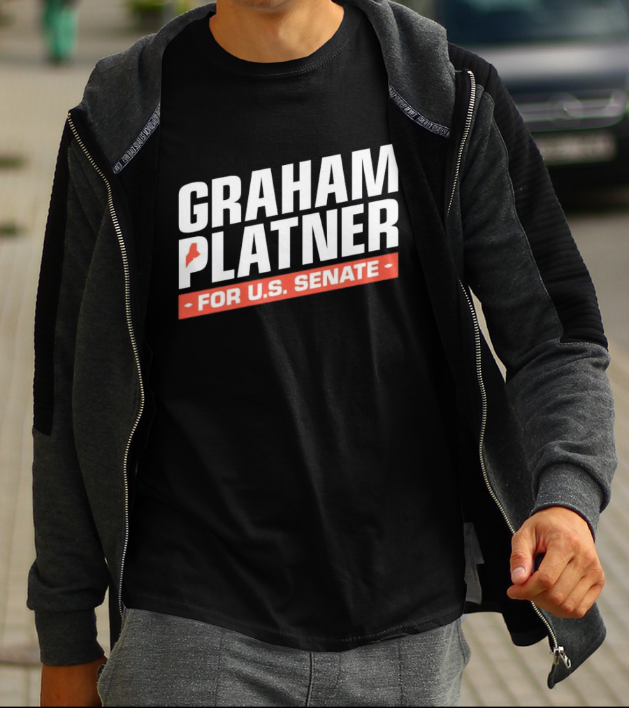 Graham Platner For U.S. Senate Campaign Political Elect T-Shirt