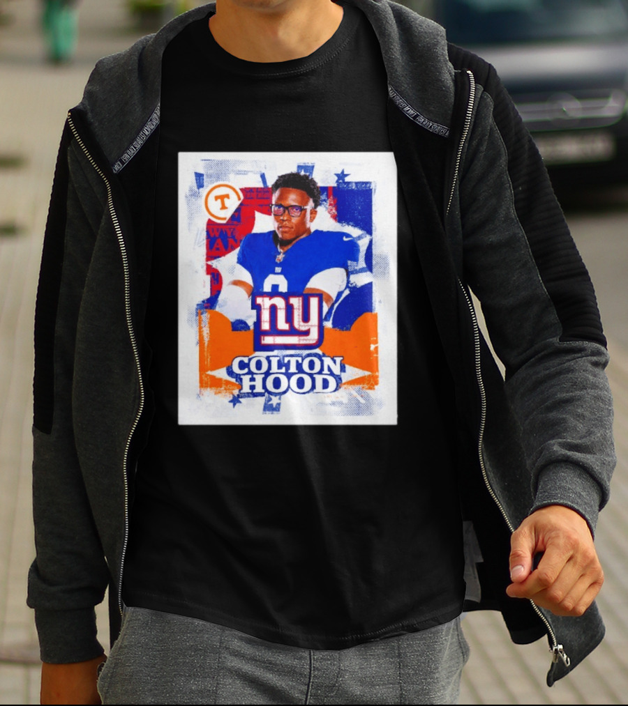 Colton Hood New York Giants 2026 Draft NY Giants Football T-Shirt
