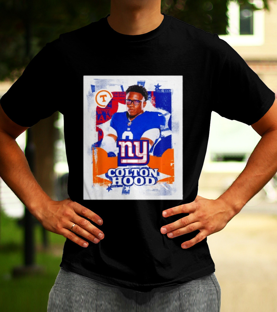 Colton Hood New York Giants 2026 Draft NY Giants Football T-Shirt