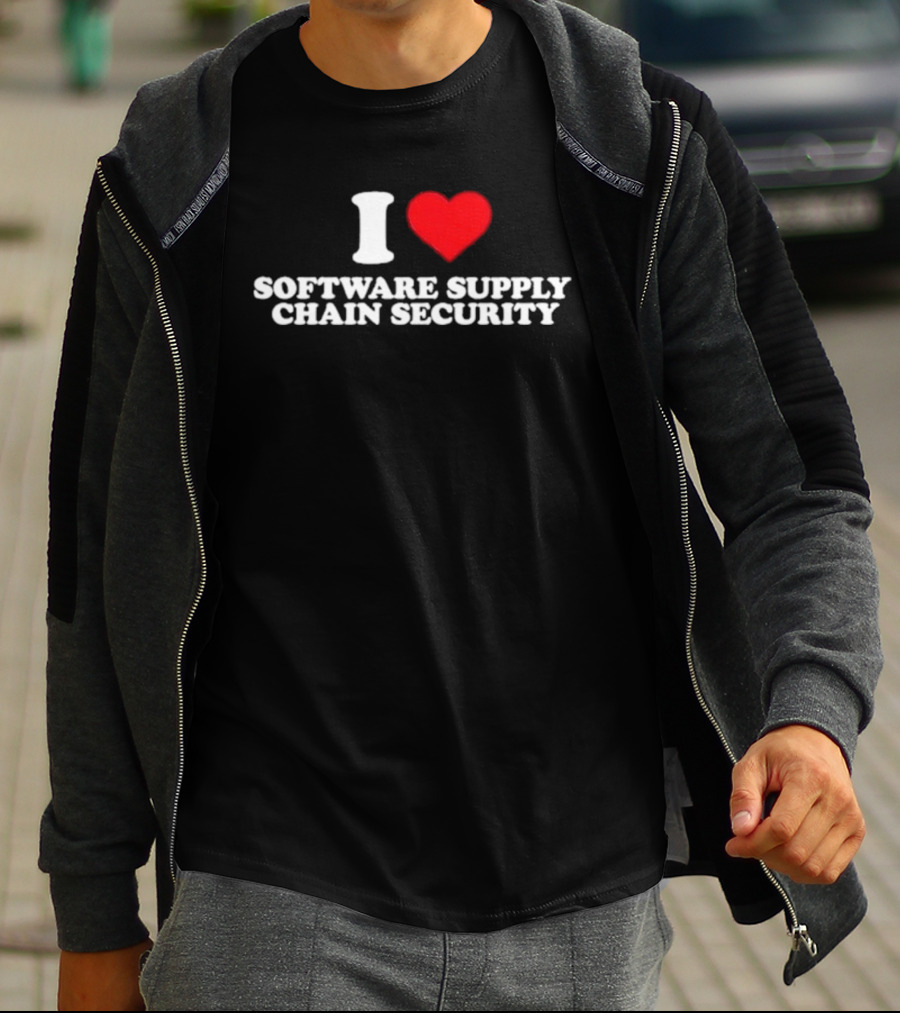 I Love Software Supply Chain Security T-Shirt