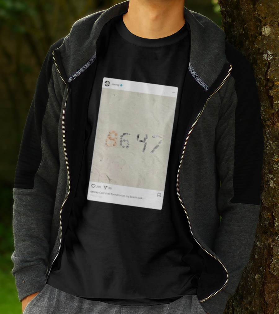 Comey Cool Shell Formation 8647 Beach Walk T-Shirt