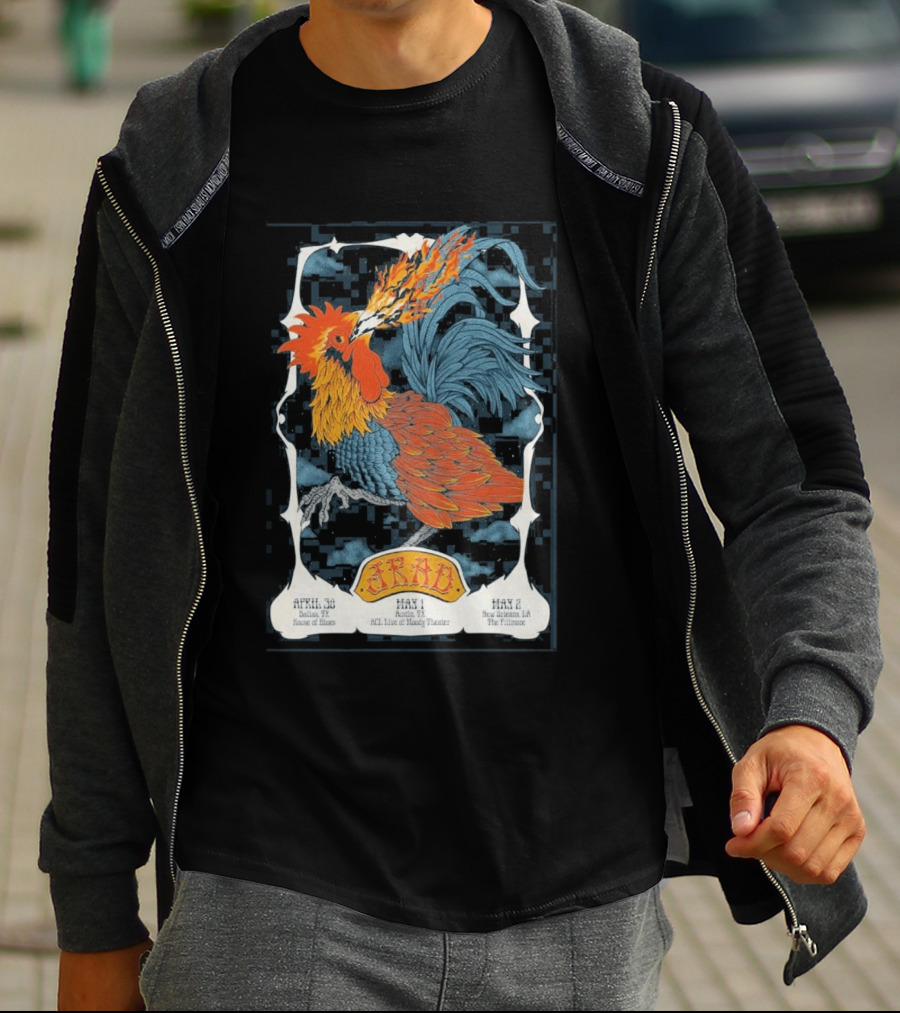 Joe Russo's Almost Dead Rooster Tour April 30 Dallas 2026 House Of Blues T-Shirt