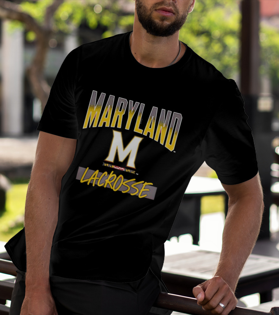 Maryland Lacrosse Terrapins M Logo Hype T-Shirt