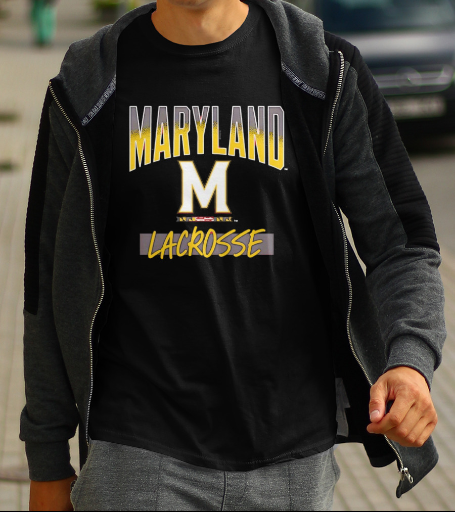 Maryland Lacrosse Terrapins M Logo Hype T-Shirt